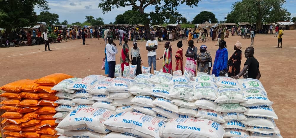 Humanitarian relief support in South Sudan