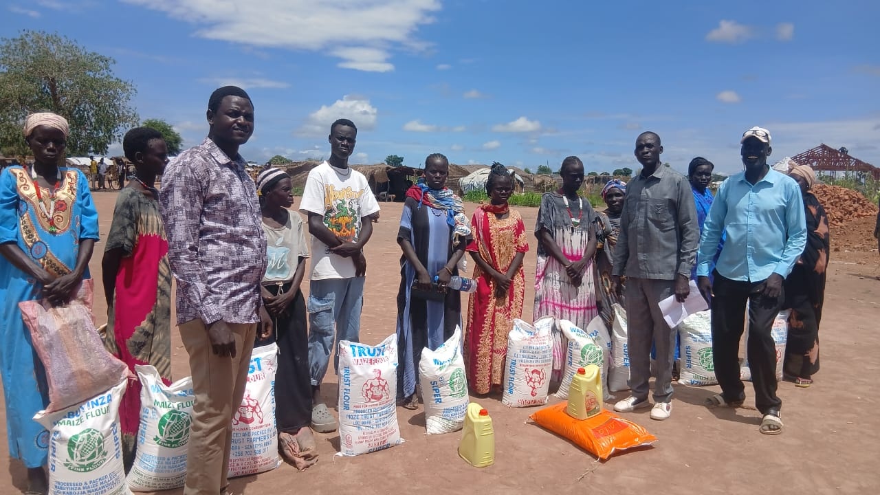 Community members participating in Compassion Initiative activities